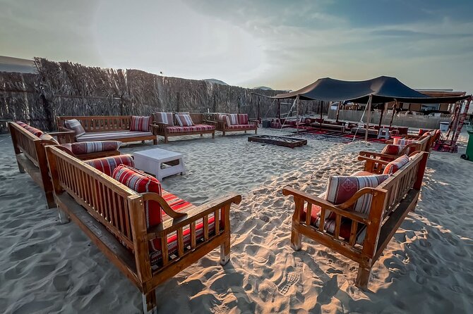 Private Overnight Desert Safari, Dune bashing, dinner & Breakfast - Dinner, Firelight, and a Night Under the Stars