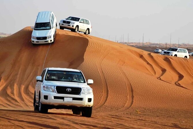 Private Premium Desert Safari 4x4 Vehicle with BBQ Dinner - DUBAI - Dune bashing delivers the main shot of adrenaline