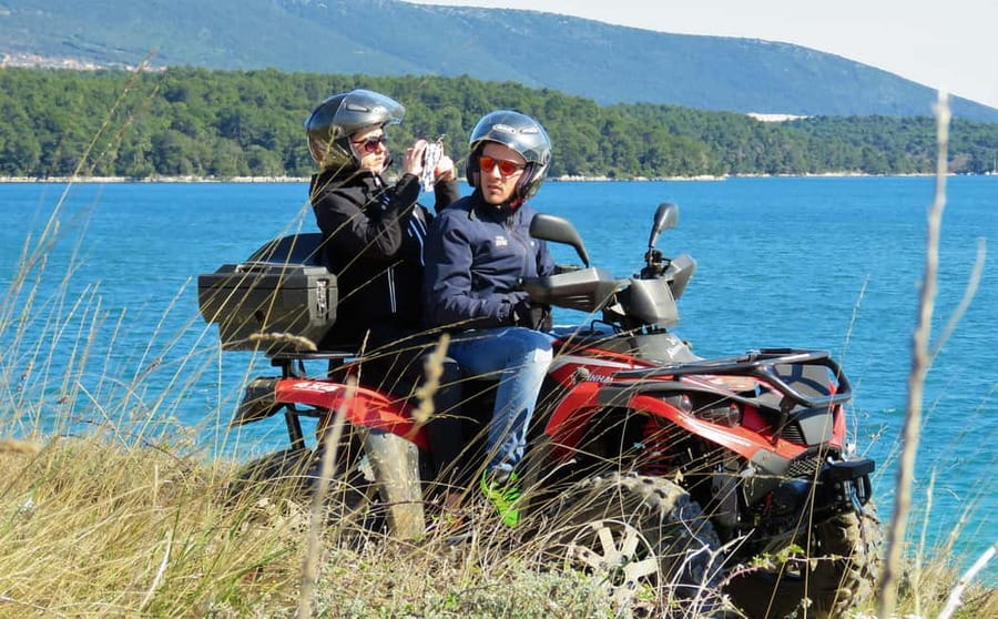 Pula and Rovinj: 1, 2, 2.5 or 4-Hour Istra Quad Safari - Rovinj two-hour ride: Turnina Castle and Lim Bay
