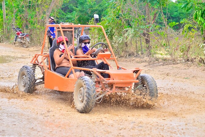 Punta Cana Buggy Adventure Playa Macao and Dune with Safari. - The cave swim and the short stops