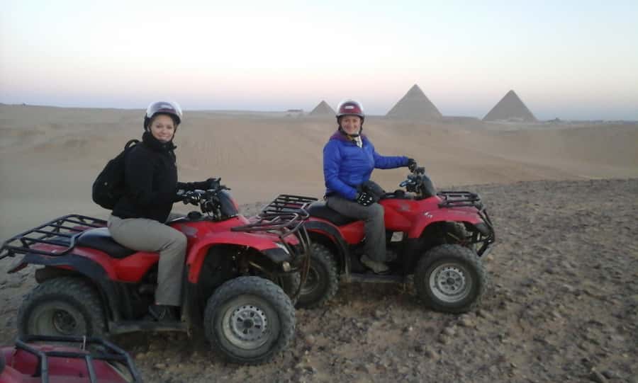 Pyramids of Giza: 1-Hour Quad Bike Desert Safari - Quick points before you book