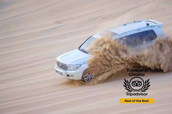 Qatar Gold Dune Safari, Dune Bashing,Camel Ride,Sand Boarding,Inland Sea Desert - Leaving Doha for Qatar’s open desert