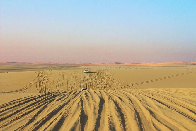 Qatar Gold Dune Safari, Dune Bashing,Camel Ride,Sand Boarding,Inland Sea Desert - Khor al Udaid, where sand meets the sea