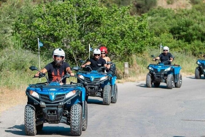 Quad ATV Safari from Georgioupolis Area - Mountain Views Above the Olive Groves