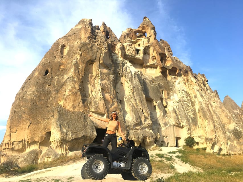 Quad Bike Safari Cappadocia - Girls Monastery and the first rock formations