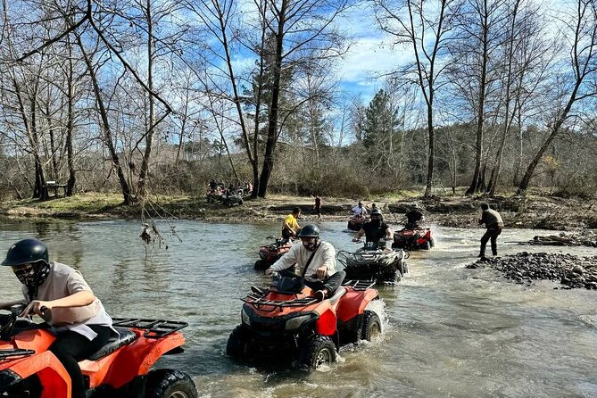 Quad Safari Experience in Alanya - The return ride and the second swimming break