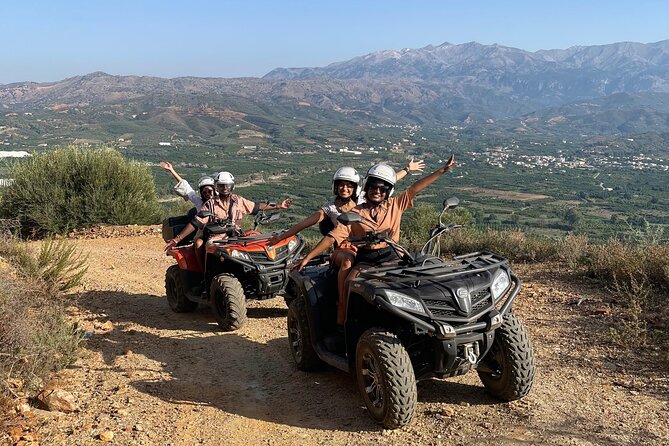 Quad Safari from Platanias of Chania - Manoliopoulo and the first mountain tracks