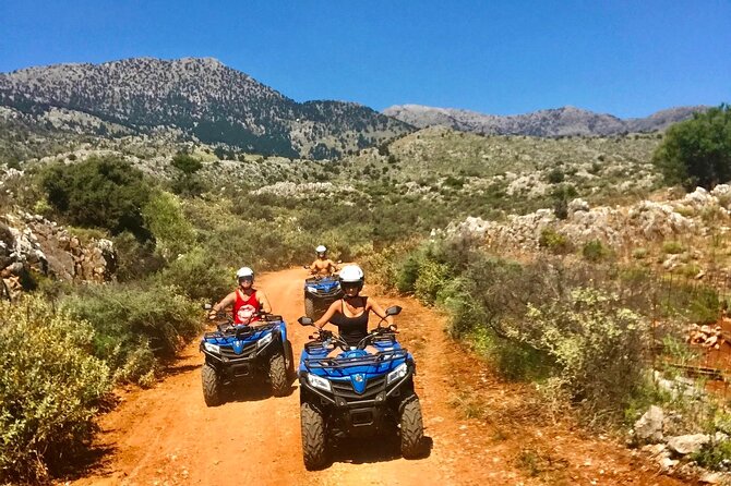 Quad Safari from Platanias of Chania - Kolymbari and the coastal change