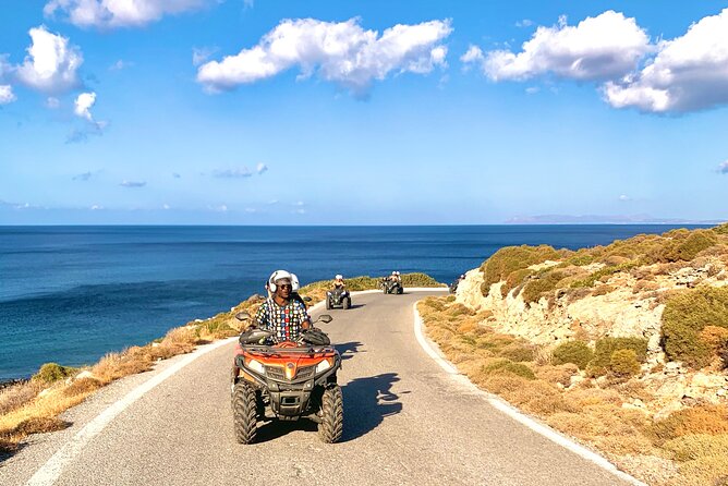 Quad Safari from Platanias of Chania - Meeting Adrian and getting ready to ride