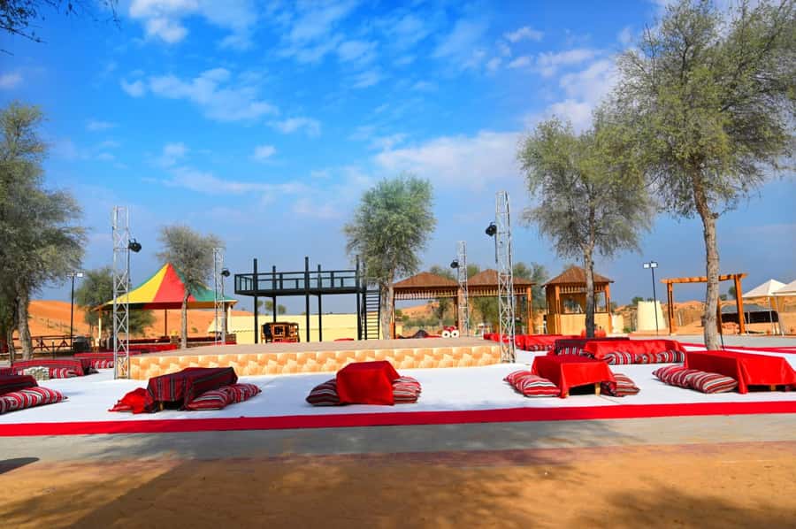Ras Al Khaimah: Half-Day Desert Safari with Dinner - Dinner at the Shared Desert Camp