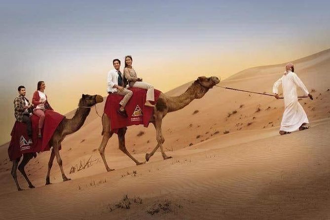 Red Dune Desert Safari with BBQ Dinner, Sand Boarding Dance Shows - Arrival at the Bedouin-Style Camp