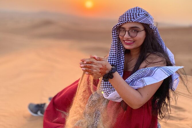 Red Dunes Desert Safari 4x4 Pickup & Drop, Camel Ride BBQ & Shows - What $32 really gets you