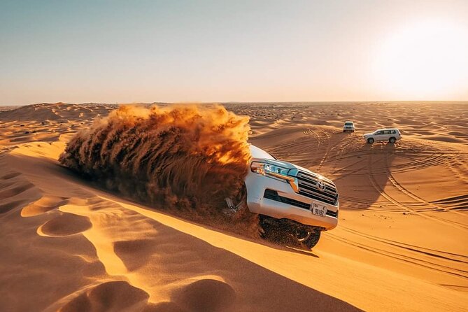 Red Dunes Desert Safari with 4x4 Pick up & Drop, Camel ride, BBQ and Live shows - What makes this safari worth considering