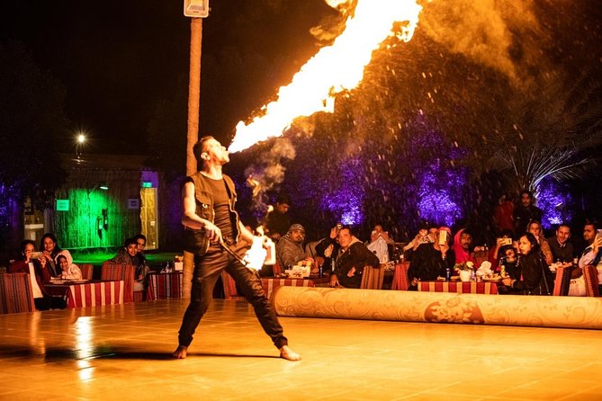Red Dunes Desert Safari with 4x4 Pick up & Drop, Camel ride, BBQ and Live shows - How much value do you get for $32.75?