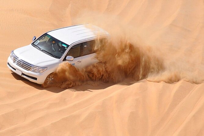 Red Dunes Desert Safari with 4x4 Pick up & Drop, Camel ride, BBQ and Live shows - Family fit, comfort, and practical limits