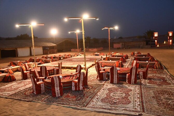 Red Dunes Desert Safari with BBQ Dinner - Belly dance, fire, and Tannura performances