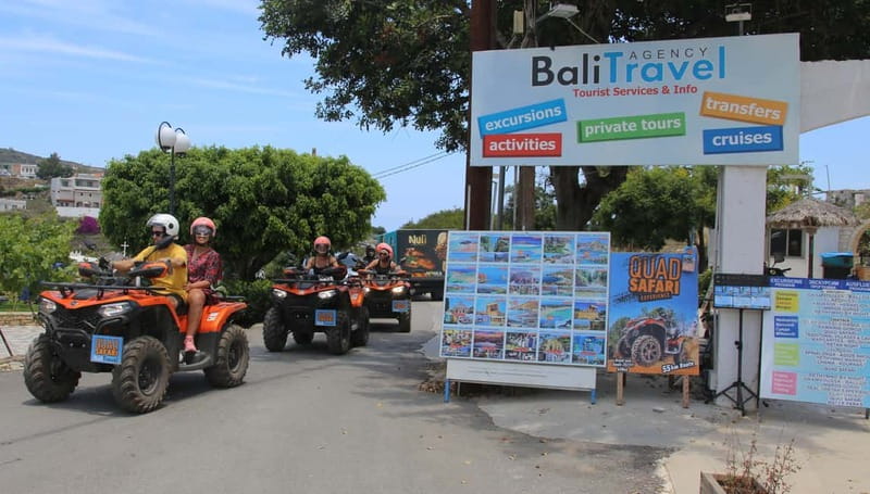 Rethymno Bali & Panormo:Quad Safari & visit Cave 57km 4hours - Ten villages and a look at older Crete