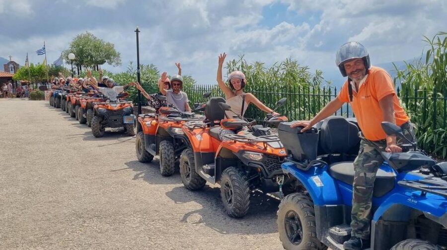 Rethymno Bali & Panormo:Quad Safari & visit Cave 57km 4hours - Melidoni Cave brings a change of pace