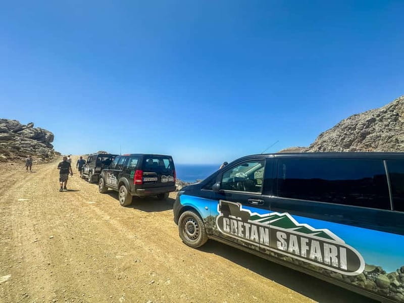 Rethymno: Full-Day Land Rover Safari to Preveli - Amari Dam and the first village stop