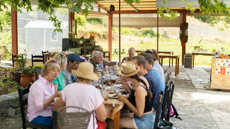 Rethymno: Full-Day Land Rover Safari to Preveli - The Three Monasteries viewpoint and the ride home