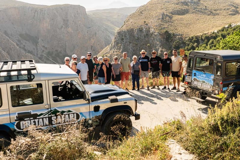 Rethymno: Full-Day Land Rover Safari to Preveli - From Rethymno to Prasses Gorge