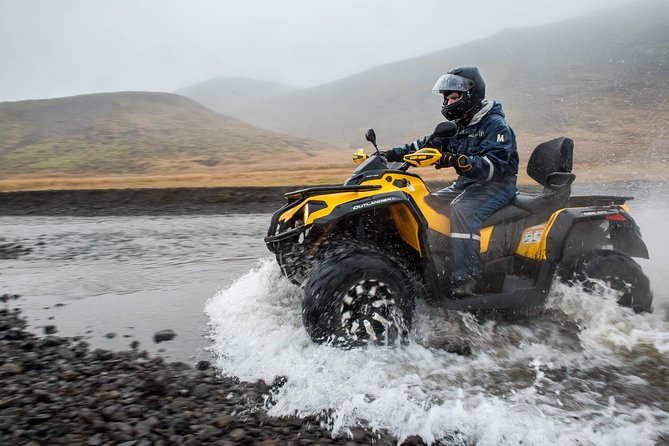 Reykjavik Peak with Safari Quads ATV - Climbing Reykjavik Peak by quad