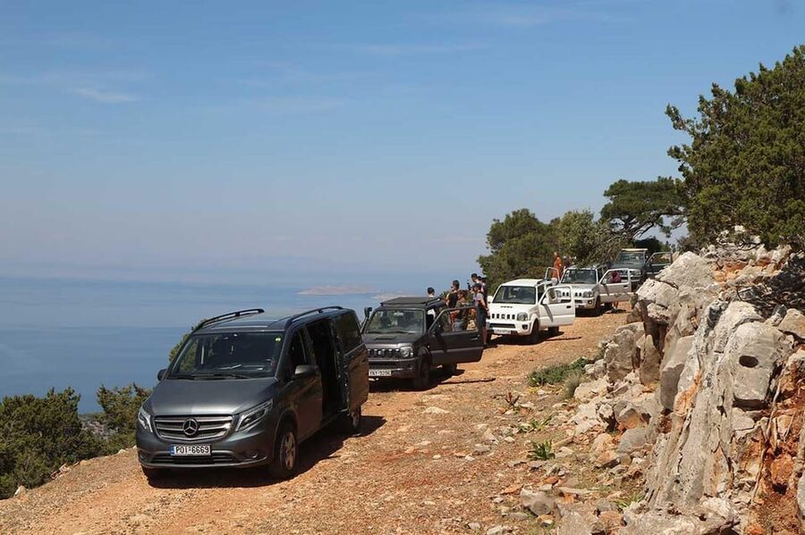 Rhodes: Self Drive 4x4 safari - Pick ups South - Asklipion and the turn toward the interior