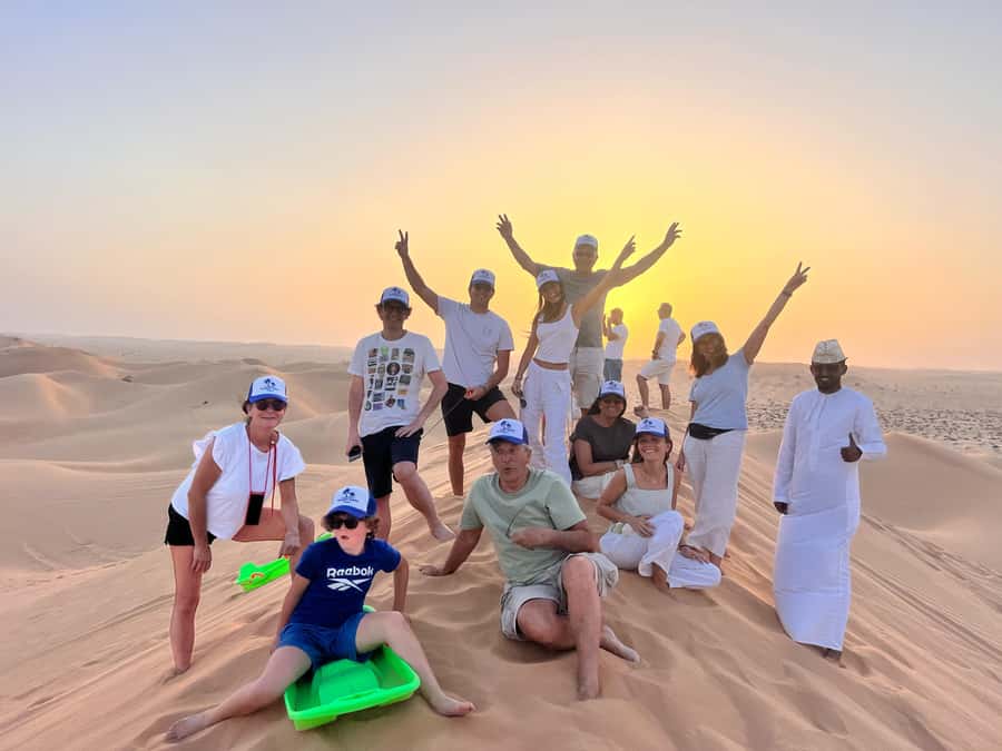 Salalah: Sunset Desert Safari - Rub Al Khali - Empty Quarter - Thumrait, black camels, and the road toward Ubar