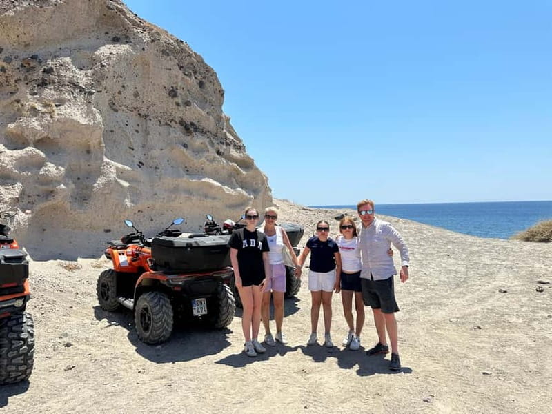 Santorini: ATV-Quad Off-Road Safari with Hidden Trails - Perissa and the Southern Coast