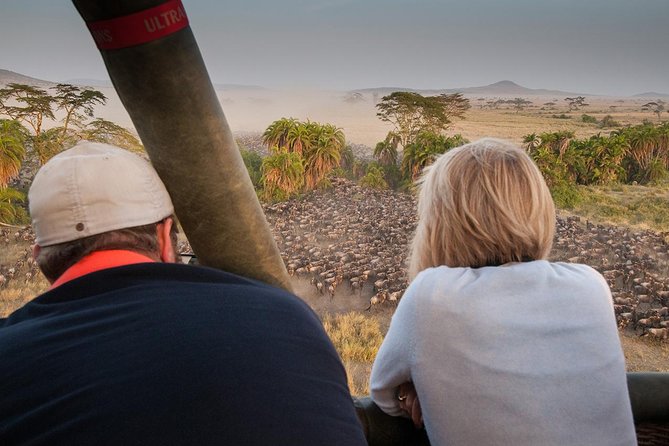 Serengeti Balloon Safari and authentic bush breakfast - A 5:00 a.m. start and a quiet ride to the launch site