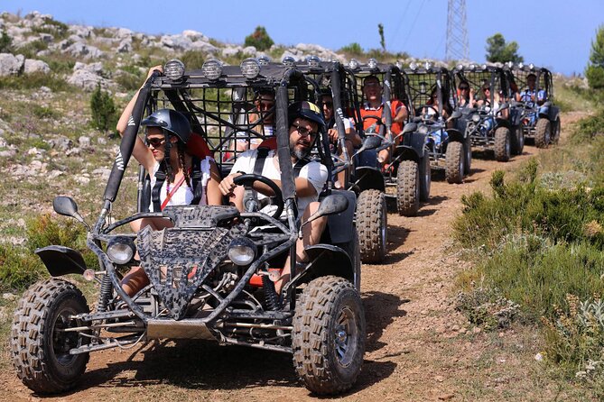 Side Forest Buggy Safari with Hotel Pickup - The first forest section: dust, bumps, and pine trees