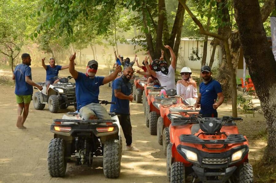 Side Forest Quad Safari with Hotel Pickup - The first forest trails