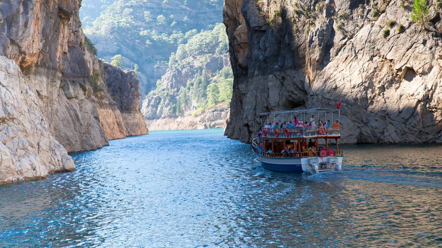 Side: Green Canyon Boat Trip & Bus Safari with Lunch - Manavgat Waterfalls and the river stop