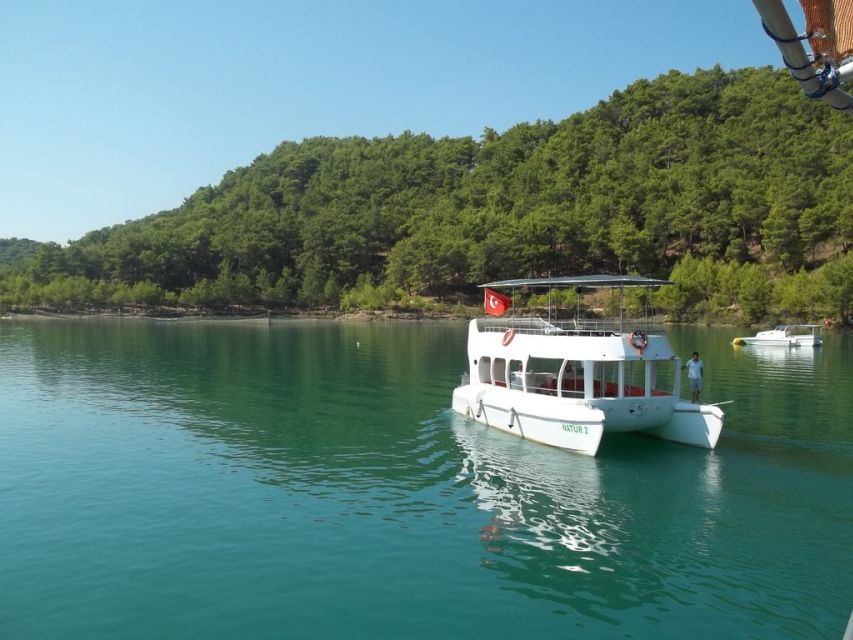Side: Green Canyon Boat Trip & Bus Safari with Lunch - From Side to the Taurus Mountains by cabrio bus