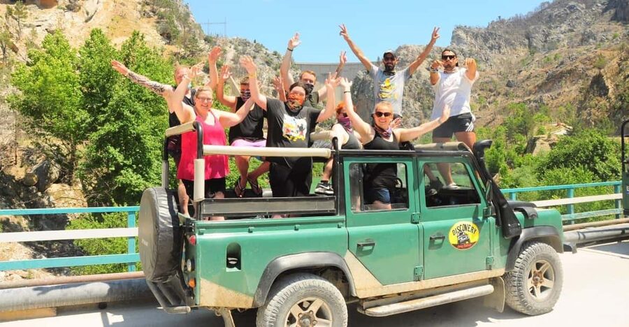 Side Green Canyon Off-Road Jeep Safari Adventure with Lunch - Naras Bridge and Roman-era remains