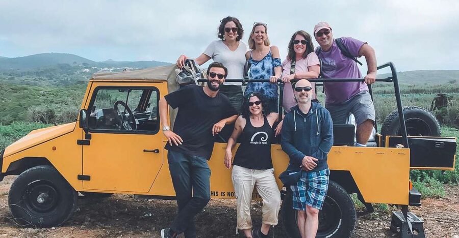 Sintra: Regaleira, Cabo da Roca and Cascais Jeep Safari Tour - Seeing Sintra’s castles from the road
