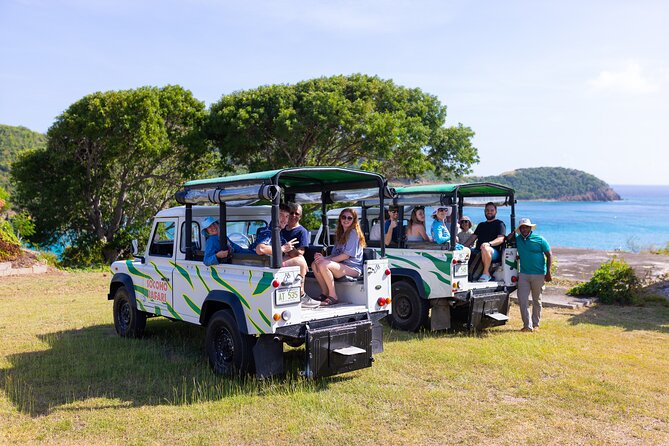 SoCoHo Jeep Safari - Historical Sites - Lunch - Beach - Road House Restaurant and a proper Caribbean lunch
