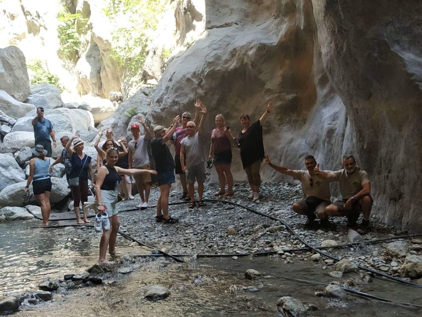 South Crete: Sarakinas Gorge Hike, Swim & Jeep Safari - A free meal that adds real value