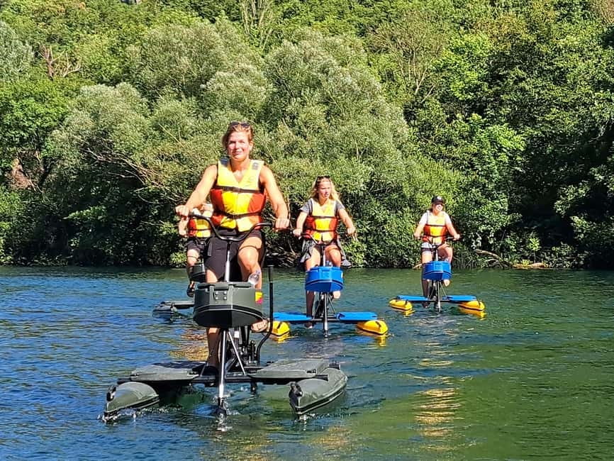 Split/Omiš: Cetina River Water Bike Safari - What makes this river ride different
