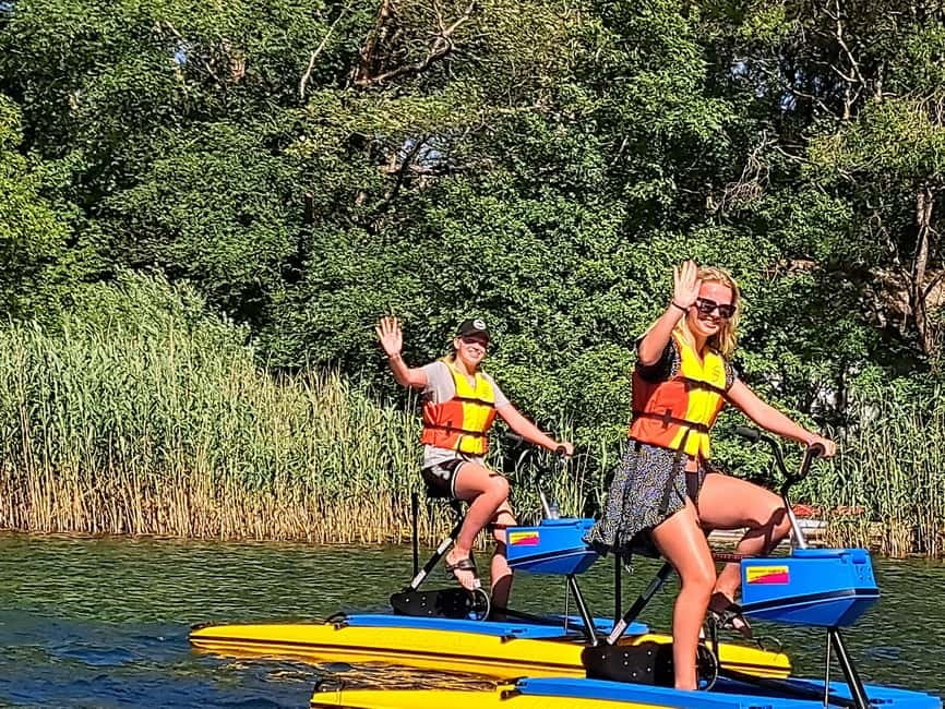 Split/Omiš: Cetina River Water Bike Safari - Photos, drinks, and the local welcome
