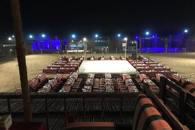 Standard Desert Safari, camel ride, BBQ Dinner, Belly Dance Show, Pick & Drop - A short camel ride, not a desert trek