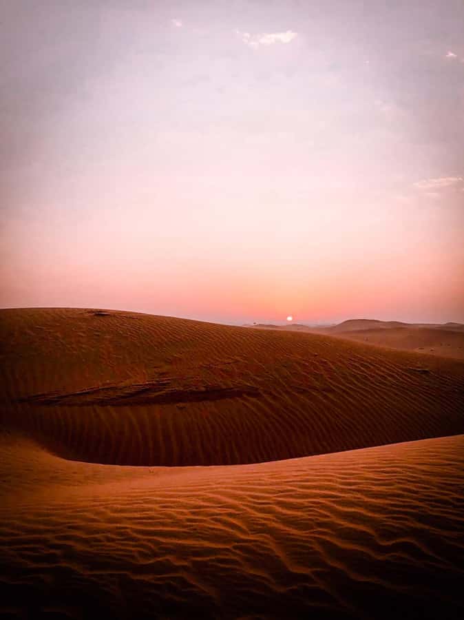 Sunrise Desert Safari - Abu Dhabi - Leaving Abu Dhabi before sunrise