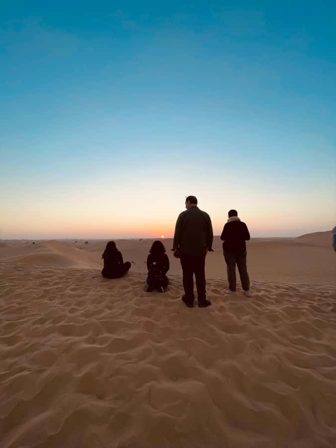 Sunrise Desert Safari - Abu Dhabi - Who will enjoy this morning most