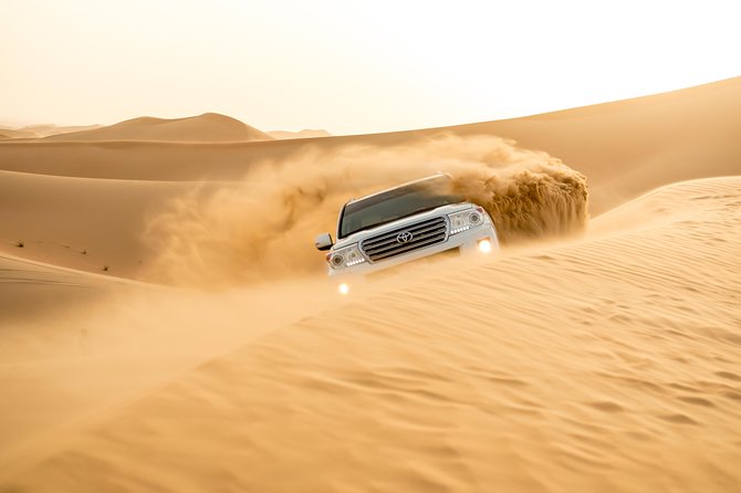 Sunrise Desert Safari from Abu Dhabi - Camel farm visit and the short camel ride