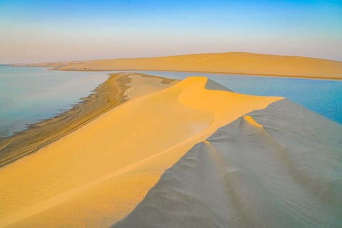 Sunrise or Sunset , Desert Safari Tour in Heart of Qatar - Sealine Beach and one hour of dune bashing