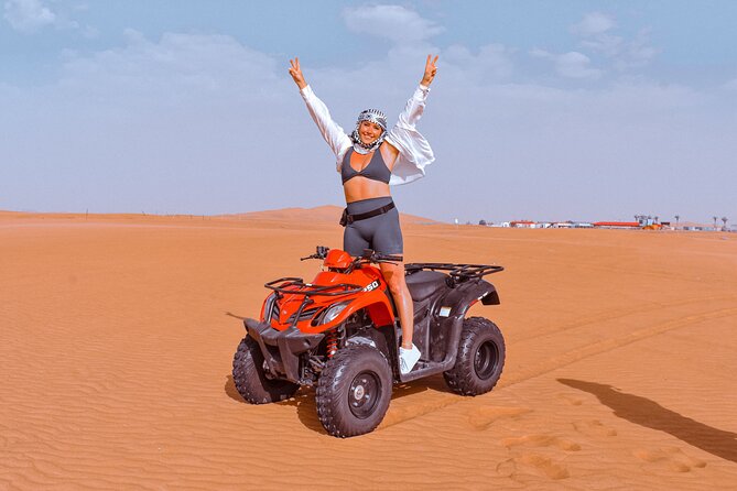 Sunset Desert Safari Quad bike Camel ride Sand Board & BBQ Dinner - Why this safari works for a first Dubai desert evening