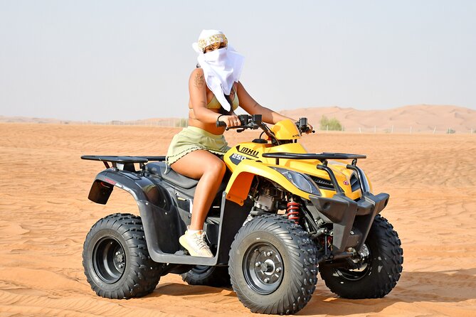 Sunset Desert Safari Quad bike Camel ride Sand Board & BBQ Dinner - Dinner: what the $70 price really covers