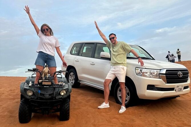 Sunset Desert Safari Quad bike Camel ride Sand Board & BBQ Dinner - Small details that improve the evening