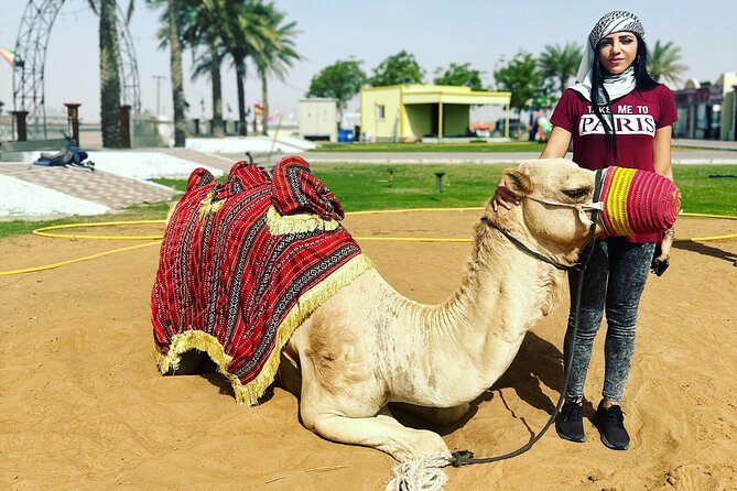 Sunset Desert safari with Camel Ride Sand Board & BBQ Dinner - BBQ dinner and drinks at the desert camp