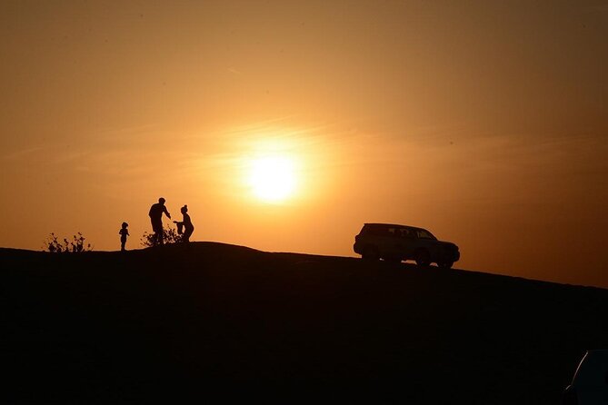 Sunset Evening Safari,Camel ride,live shows and BBQ Dinner with No Hidden Charge - Lahbab’s red dunes and 30-minute dune drive